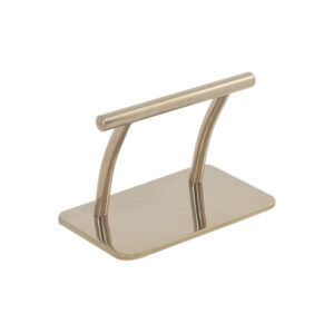 champagne gold hermes footrest can be wall or floor mounted