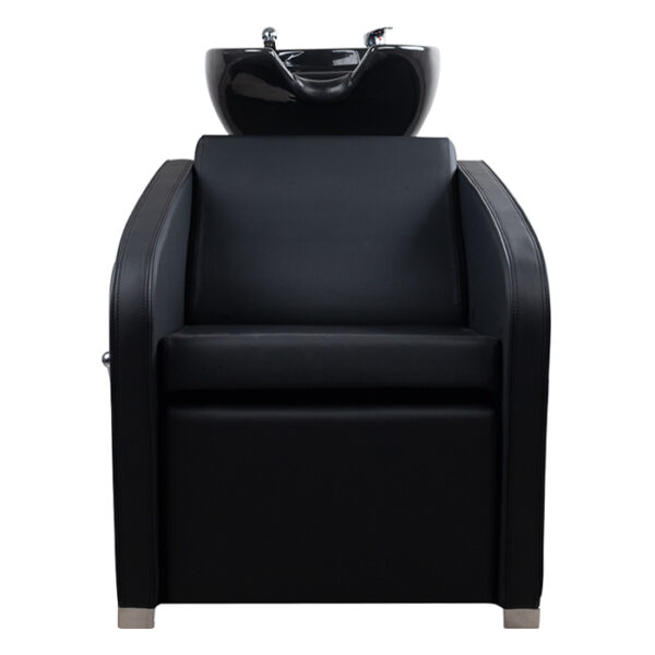 soho recliner hairdressing unit comes with black bowl and memory foam for extra comfort