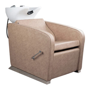 soho recliner unit comes in taupe vinyl with memory foam for extra comfort